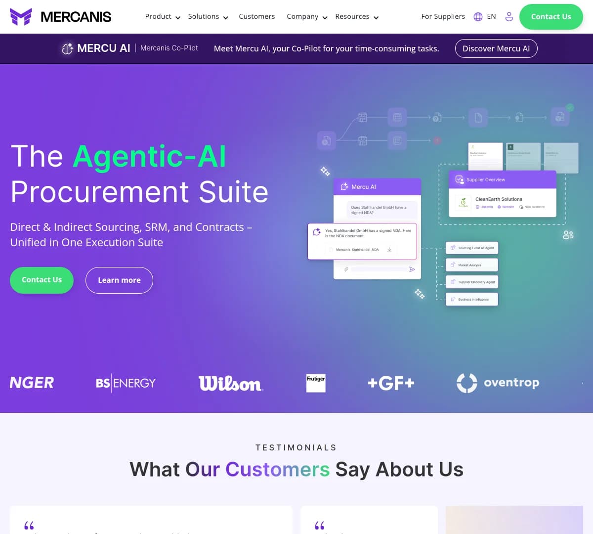 Screenshot of Mercanis