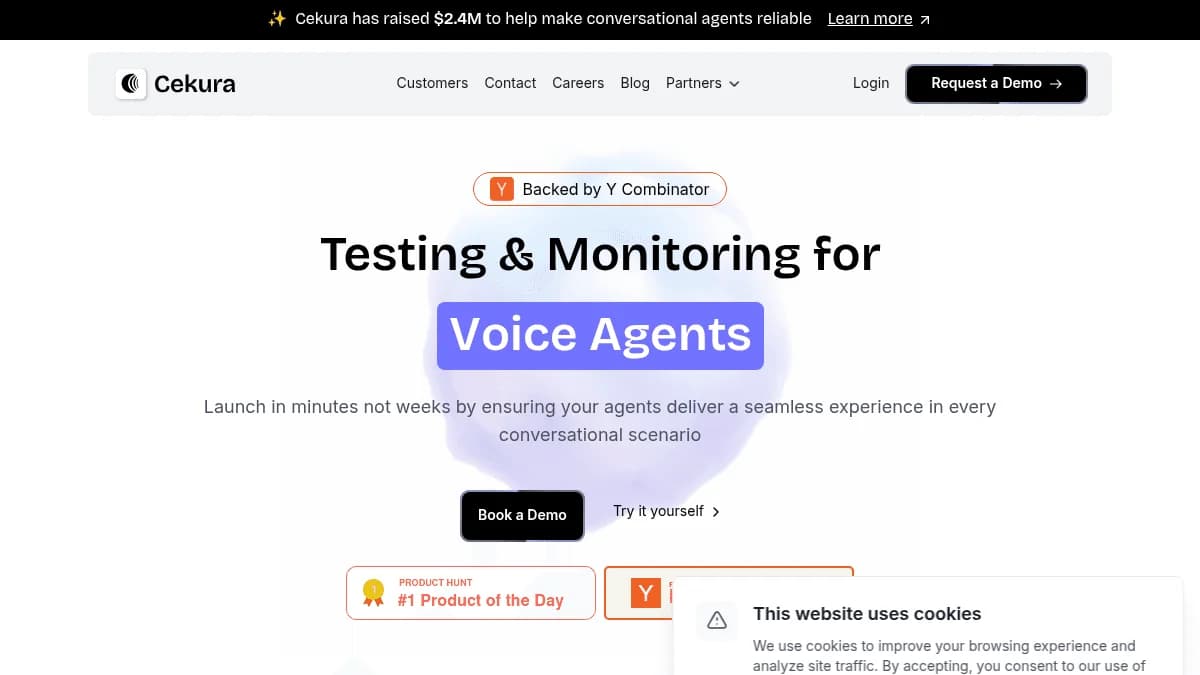 Screenshot of Cekura