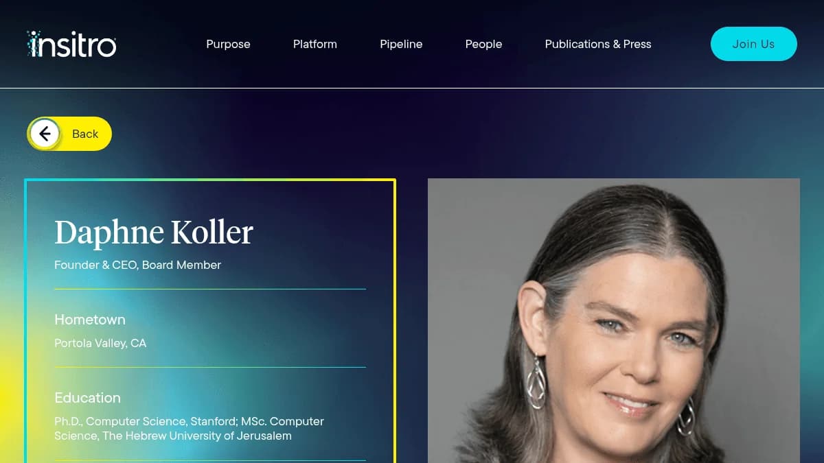 Screenshot of AI Drug Discovery