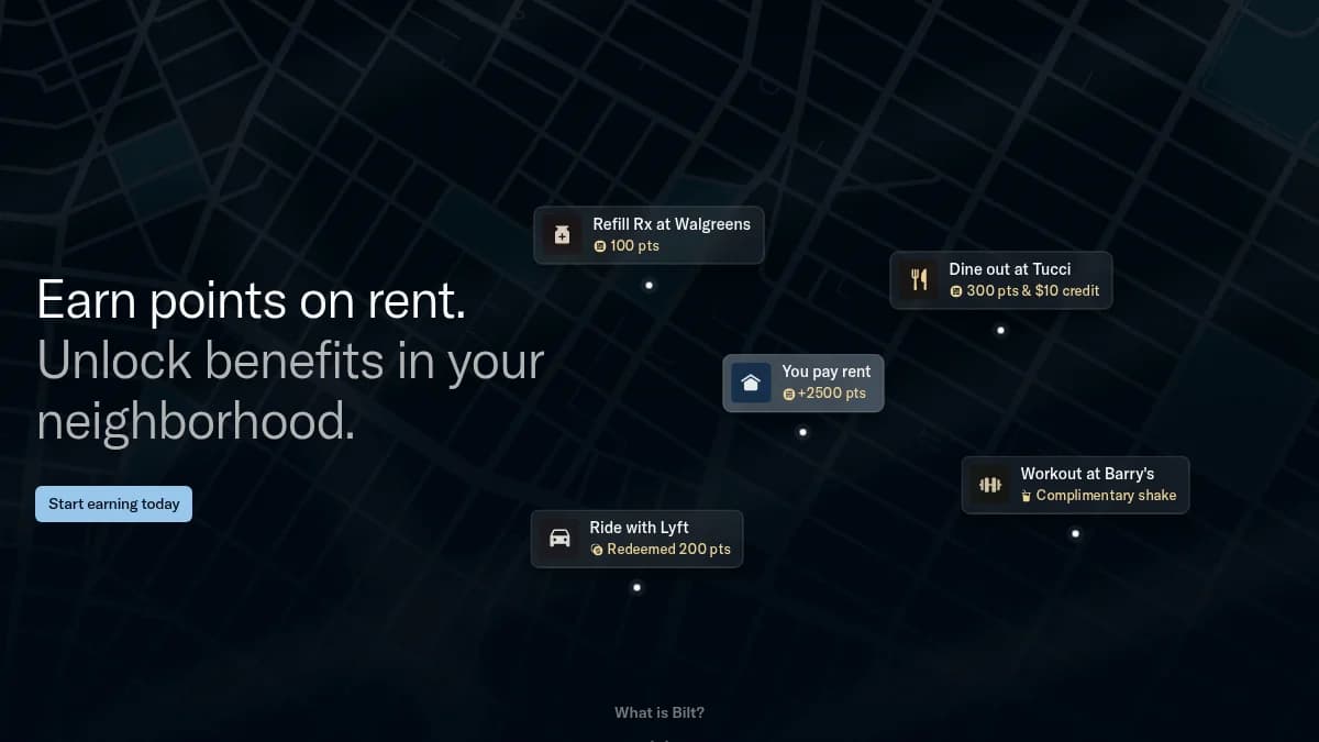 Screenshot of Bilt funding