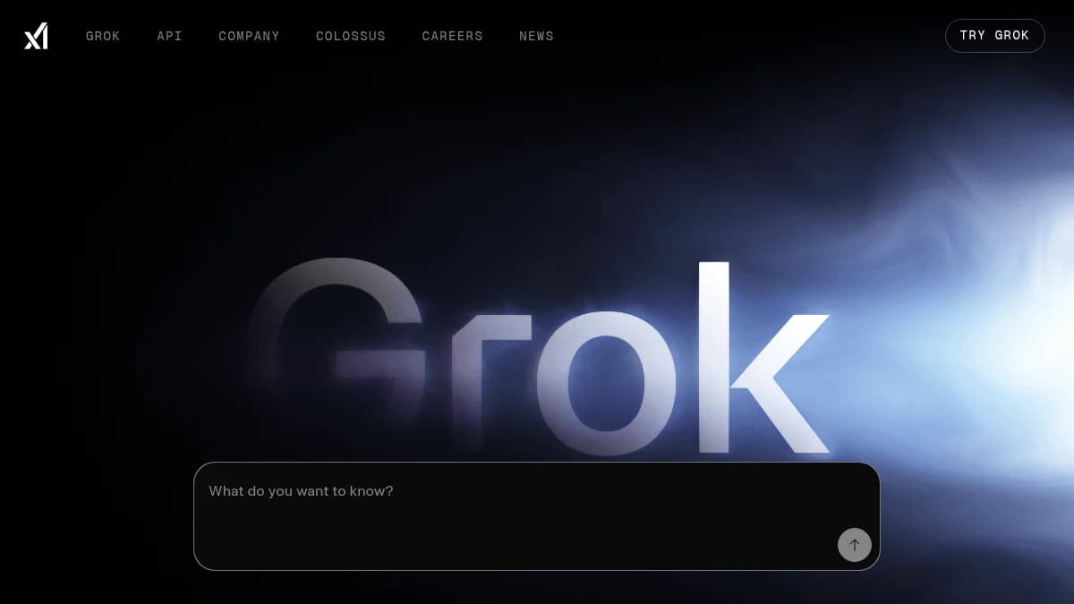 Screenshot of xAI funding