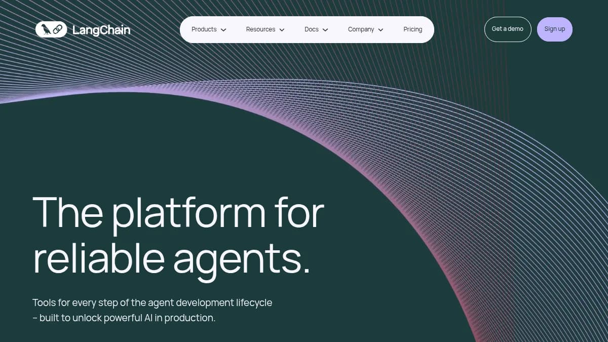 Screenshot of LangChain AI funding