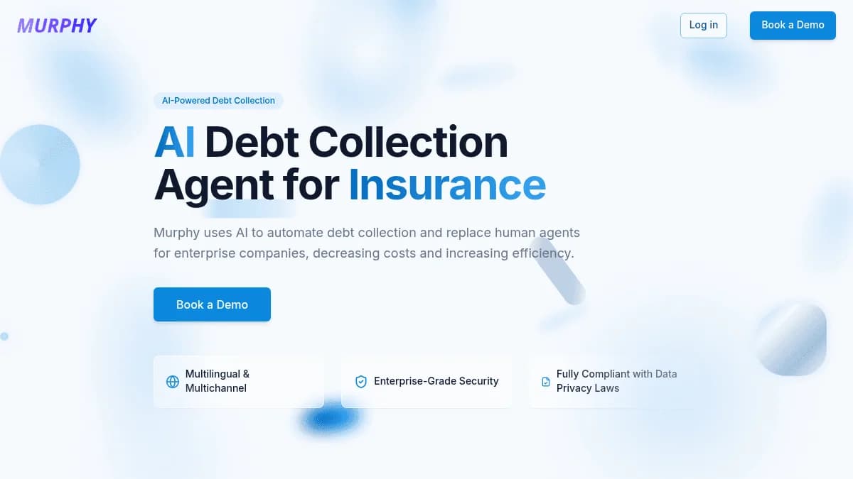 Screenshot of Murphy AI debt servicing