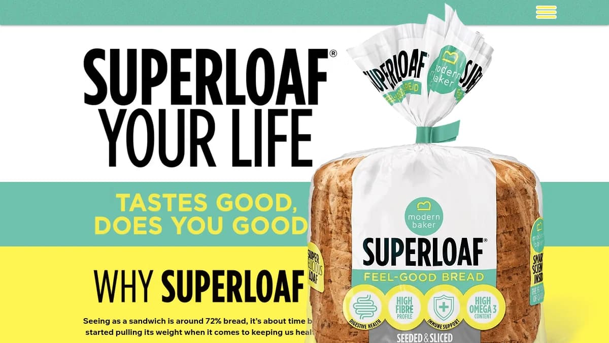 Screenshot of Modern Baker funding