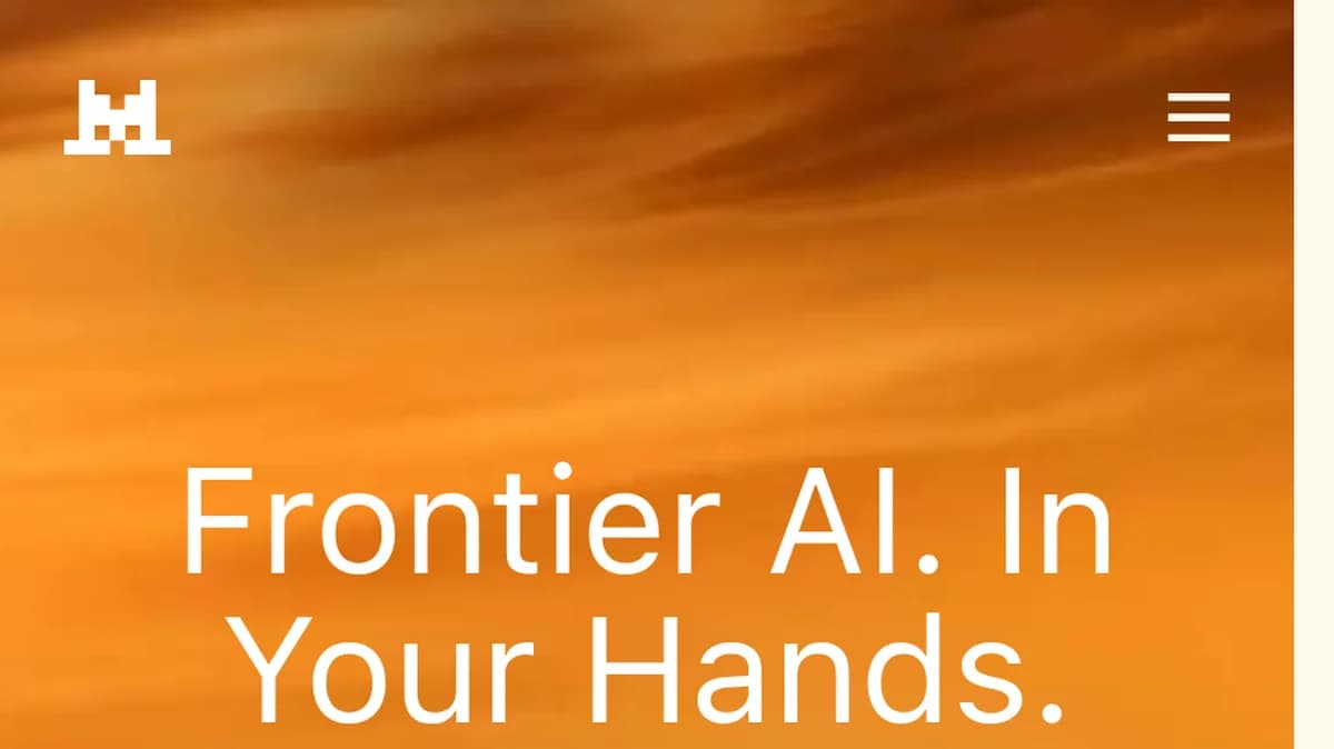 Screenshot of Mistral AI funding