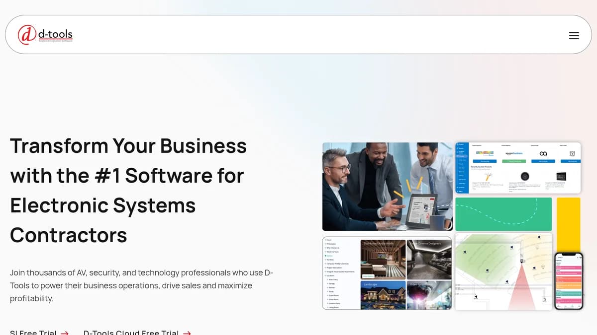 Screenshot of D-Tools Series C