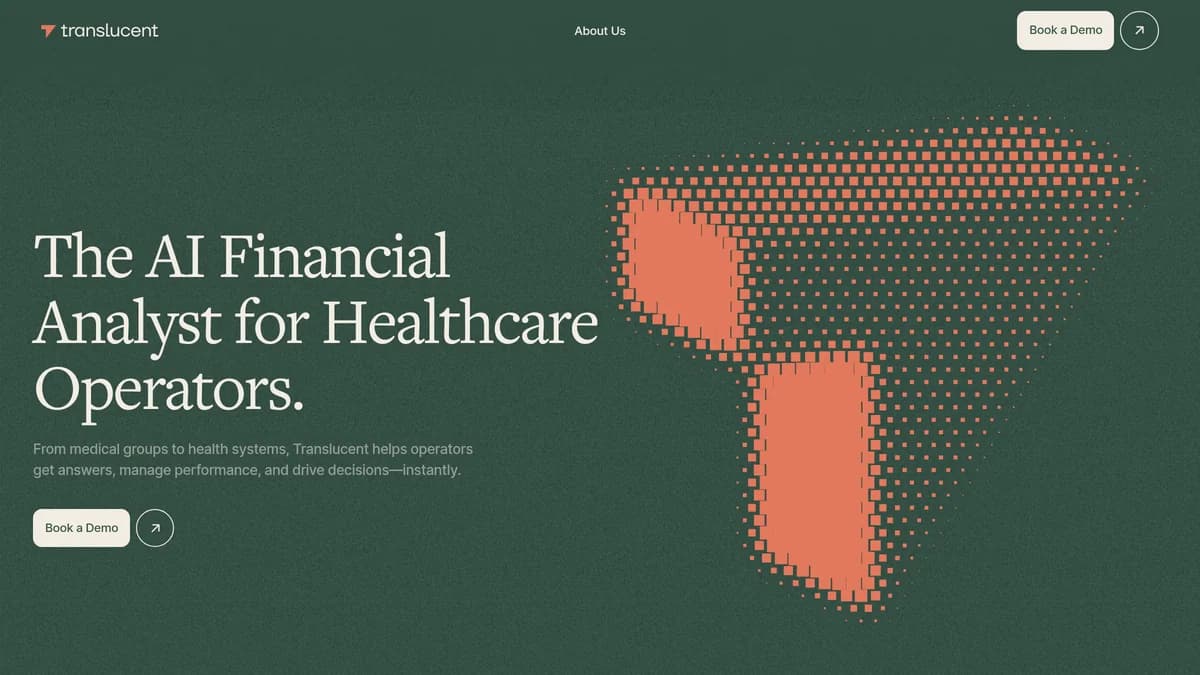 Translucent AI Secures $7M Seed Funding for Financial Analyst AI Agent screenshot