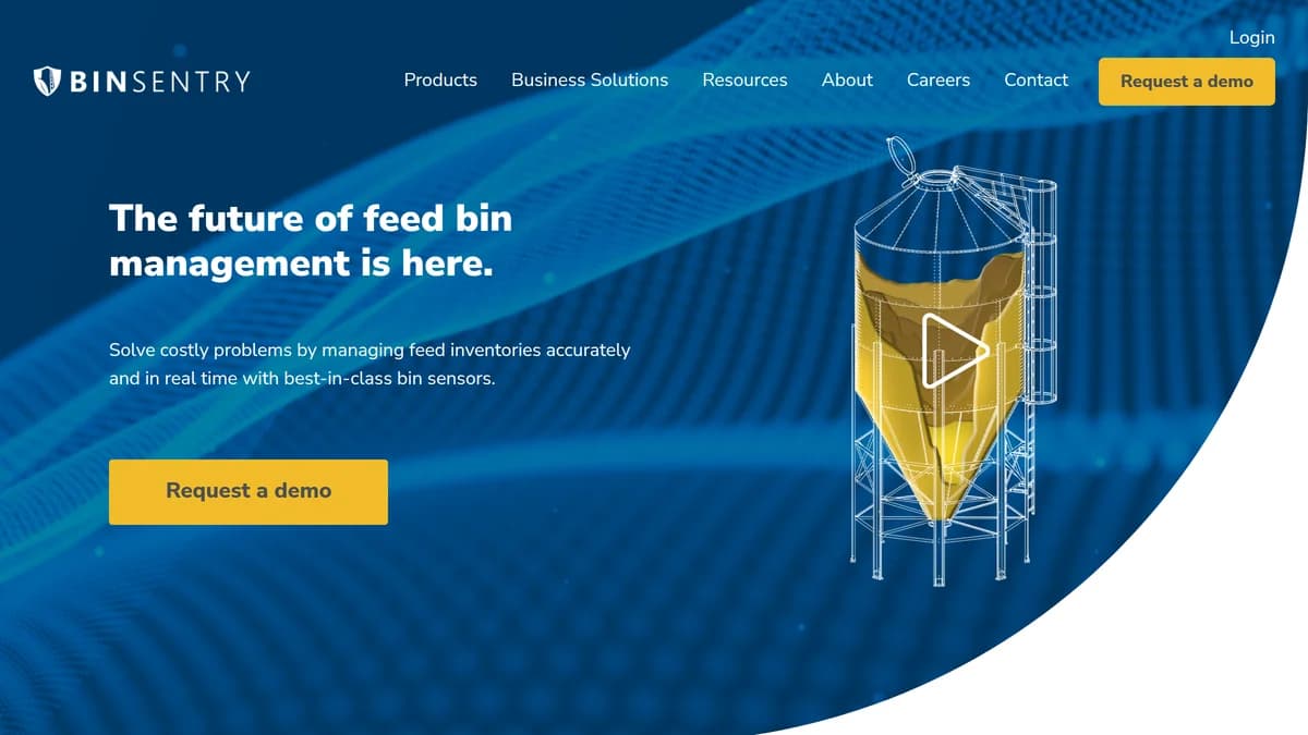 Screenshot of AI agriculture sensors