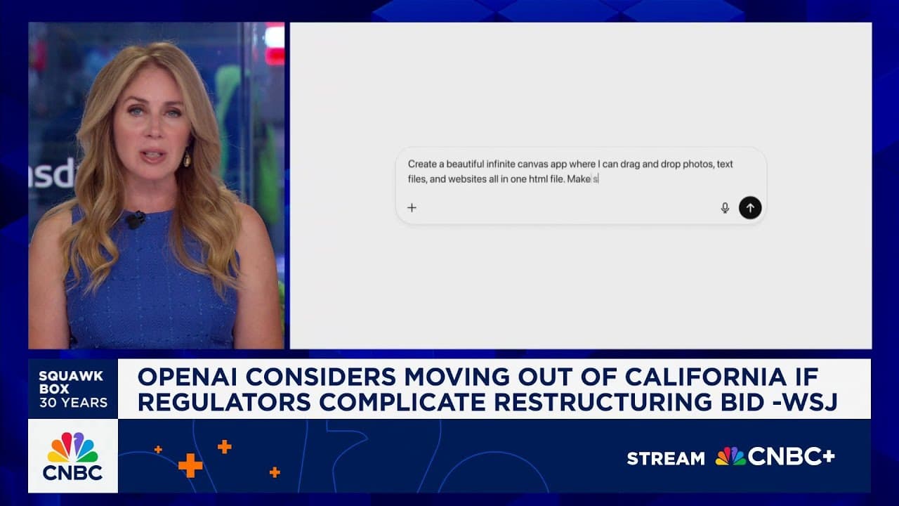 OpenAI California relocation regulatory scrutiny