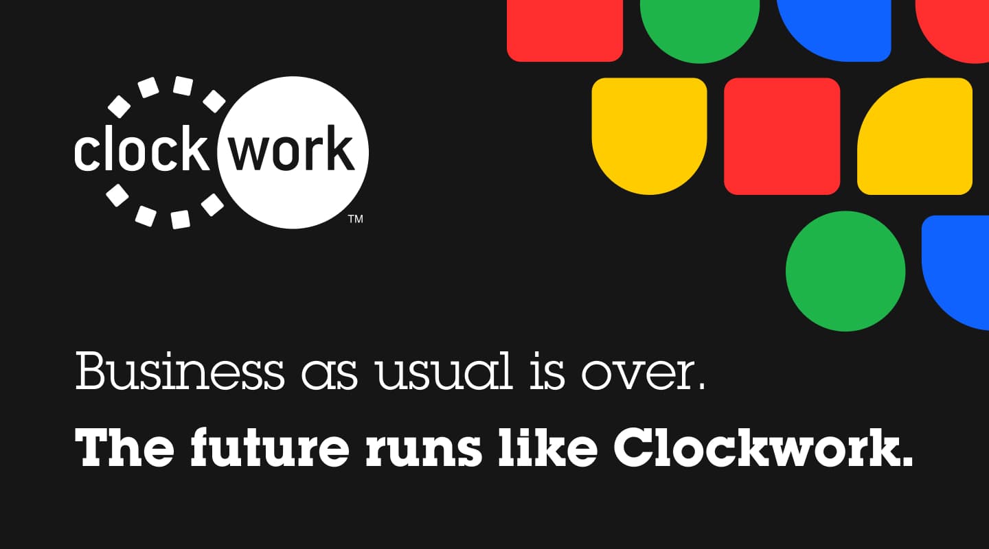 Clockwork logo - AI compute company