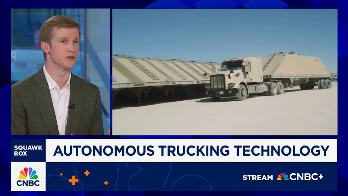 Autonomous trucking technology