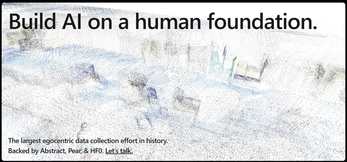 Build AI's $5M bet on human-view robotics