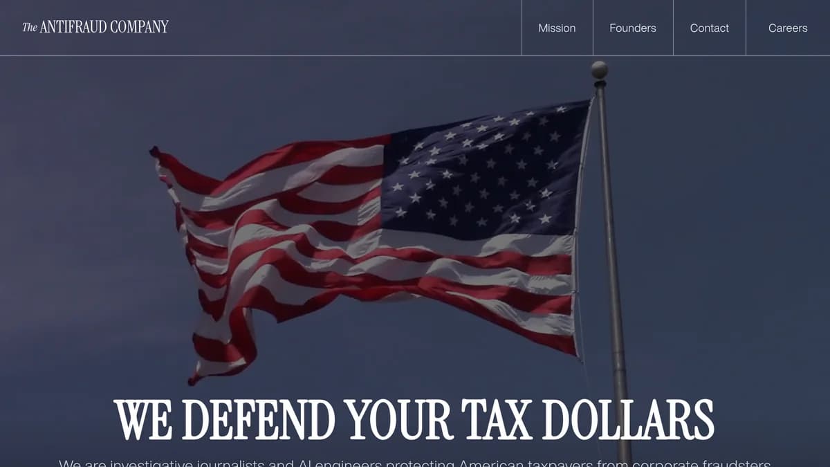 Screenshot of Antifraud Company