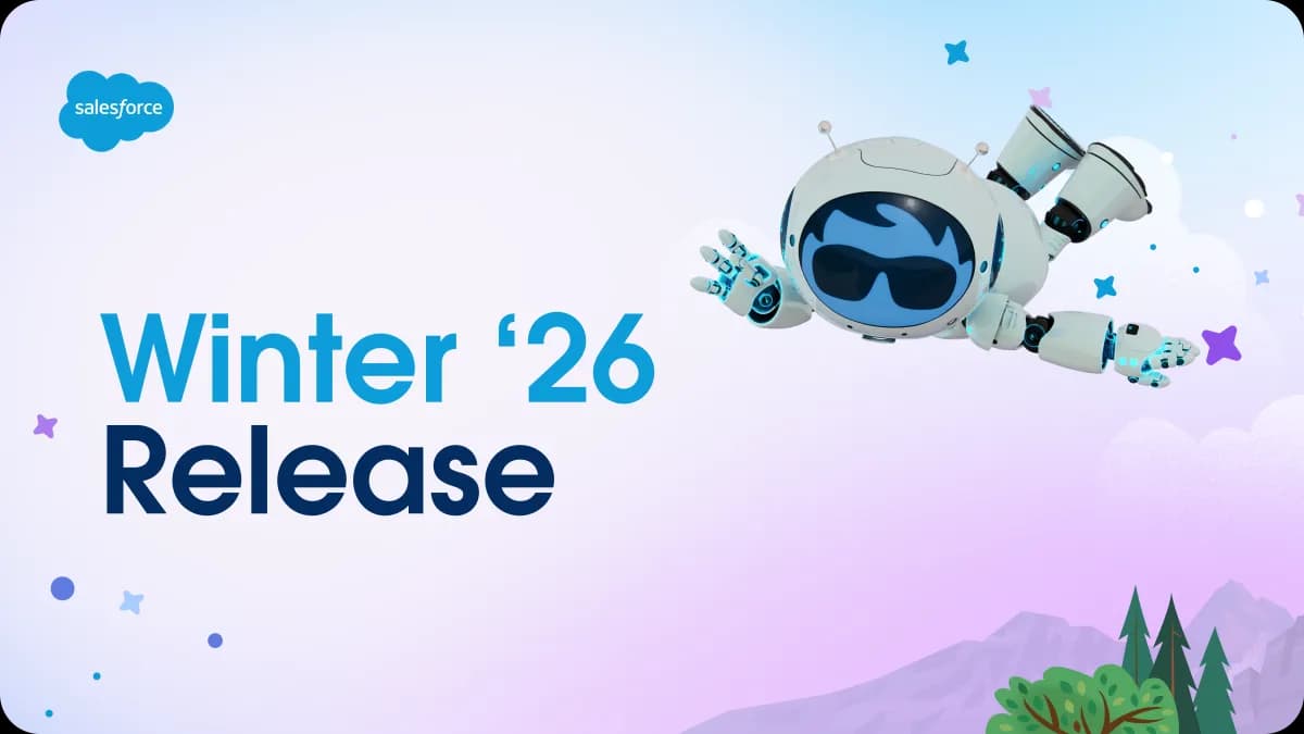 Salesforce Agentic AI platform interface showing interconnected data, CRM, and AI agent icons, representing autonomous business processes.