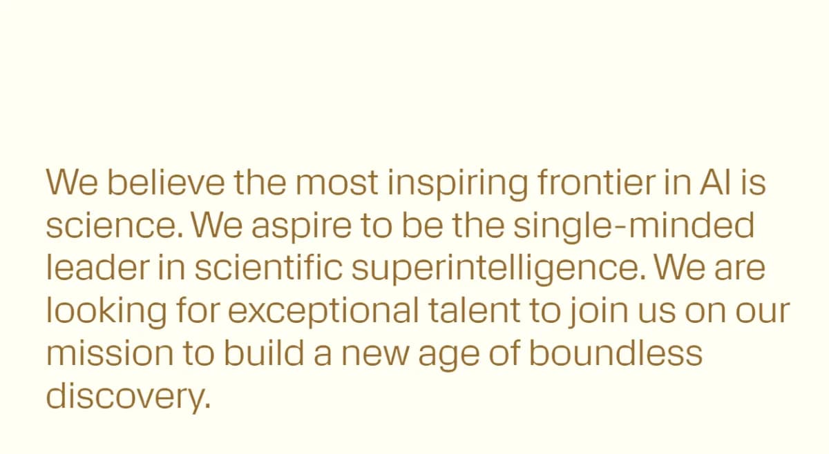 lila ai frontier ai scientific superintelligence