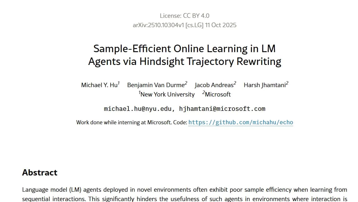 Microsoft's ECHO Language Model learns from failure
