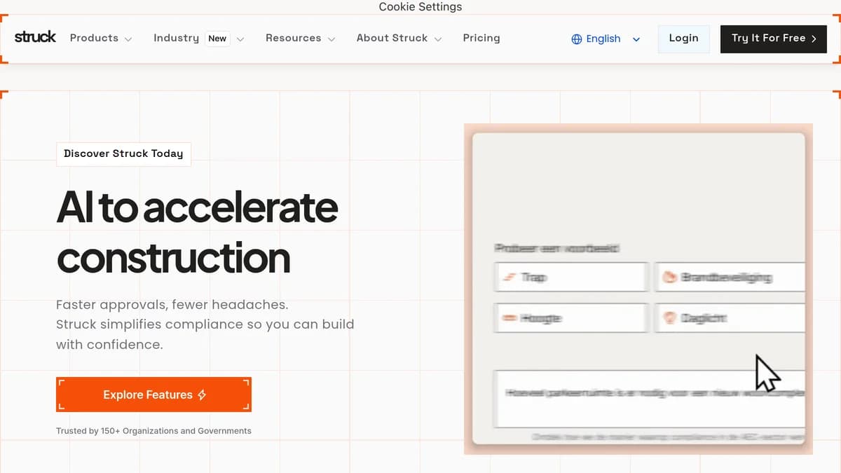 Screenshot of AI Building Compliance