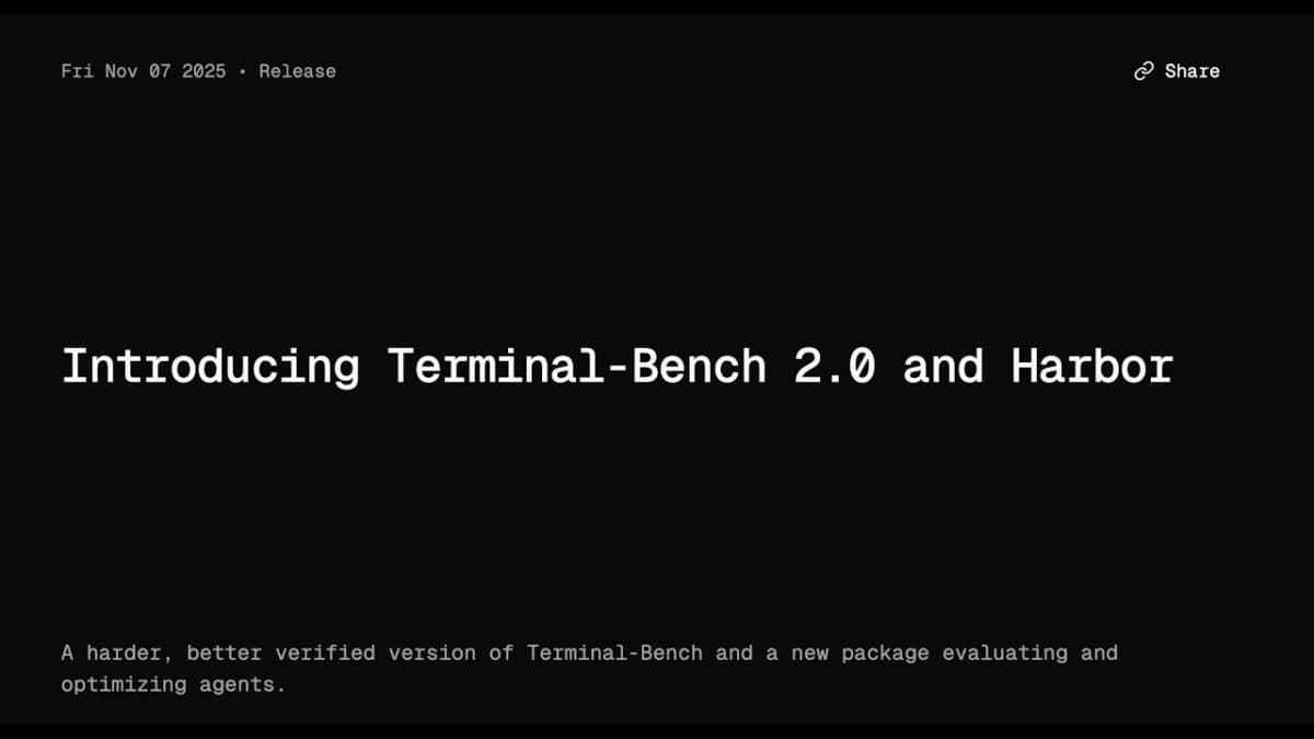 Terminal Bench 2.0