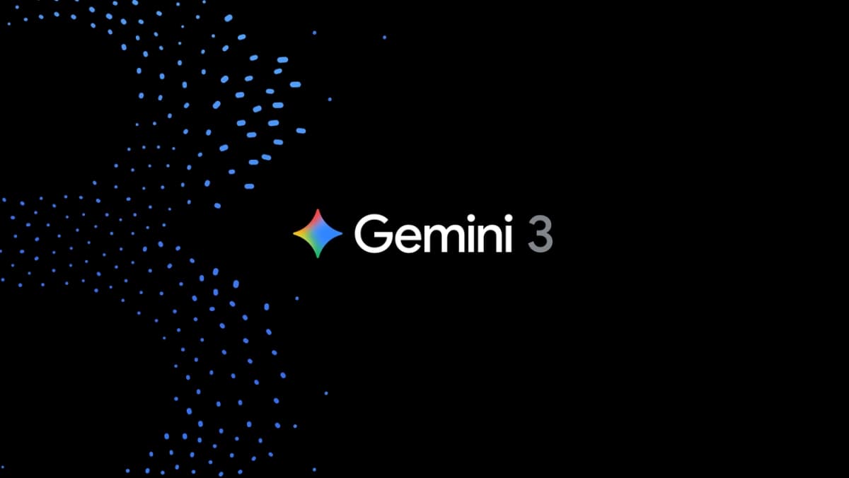 Google Gemini 3 interface showing generative AI capabilities and smart assistant features for complex tasks.