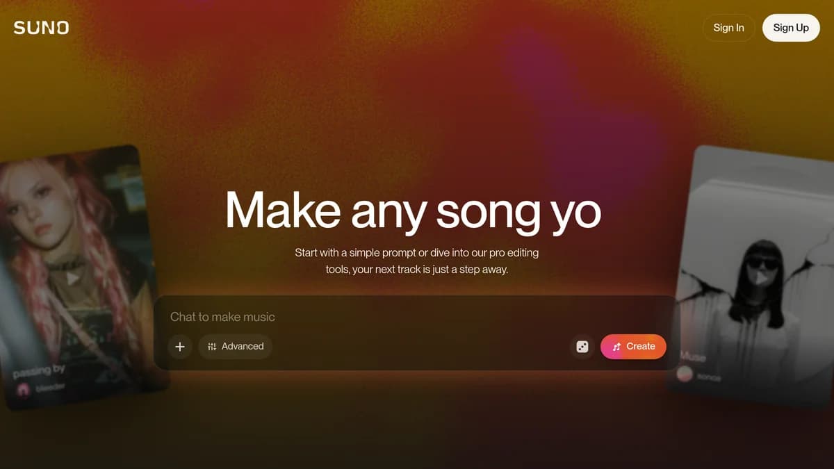 Screenshot of Suno funding AI music valuation