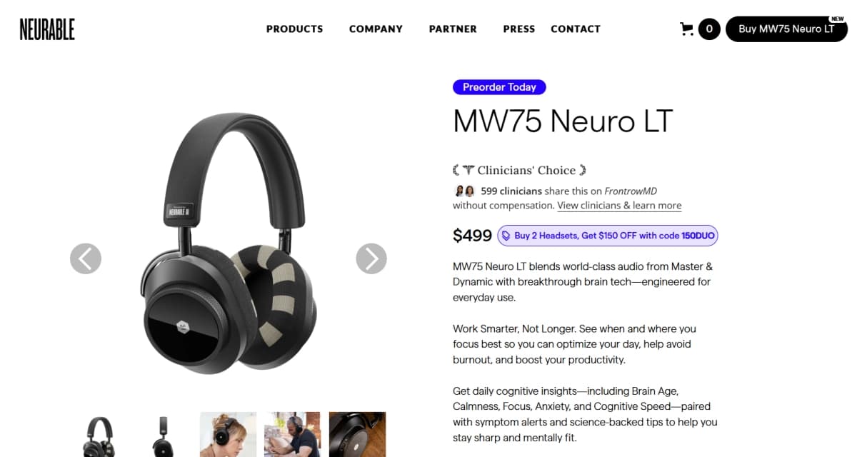 Neurable funding validates consumer BCI with $35M Series A