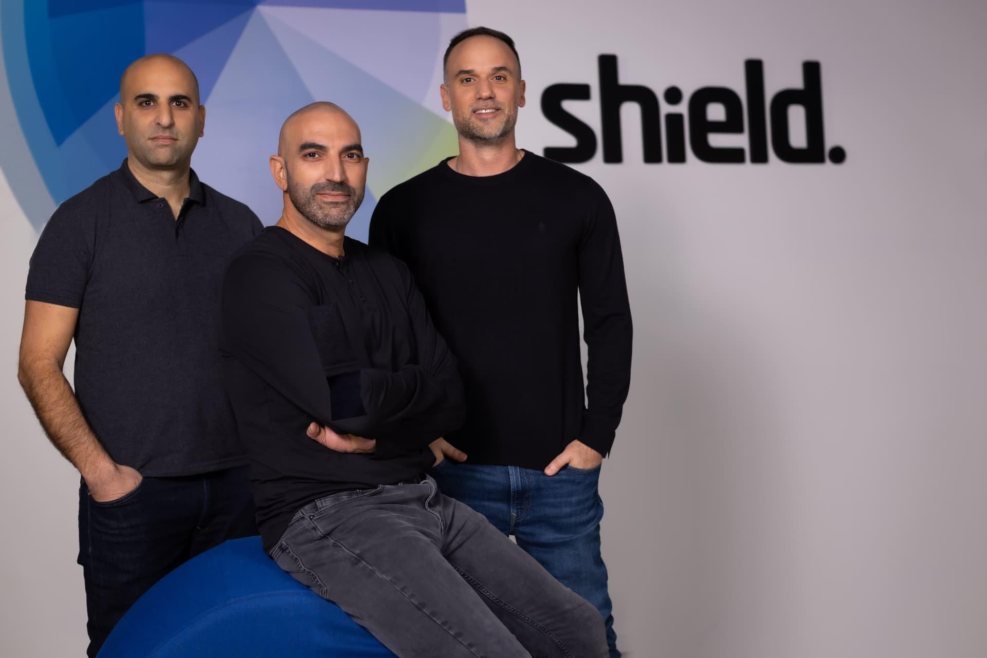 Shield's management Shiran Weitzman, Ofir Shabtai, Eran Noam.