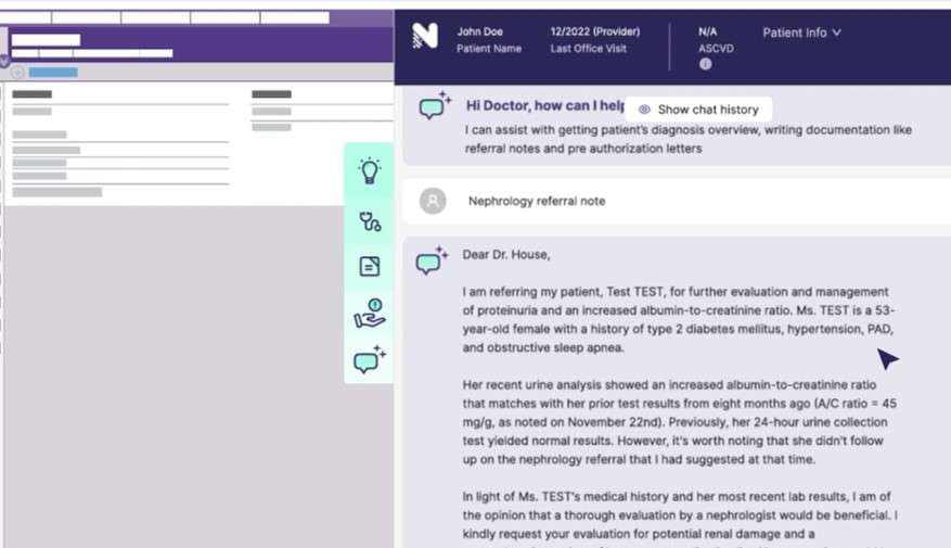 navina generative ai. credit - navina