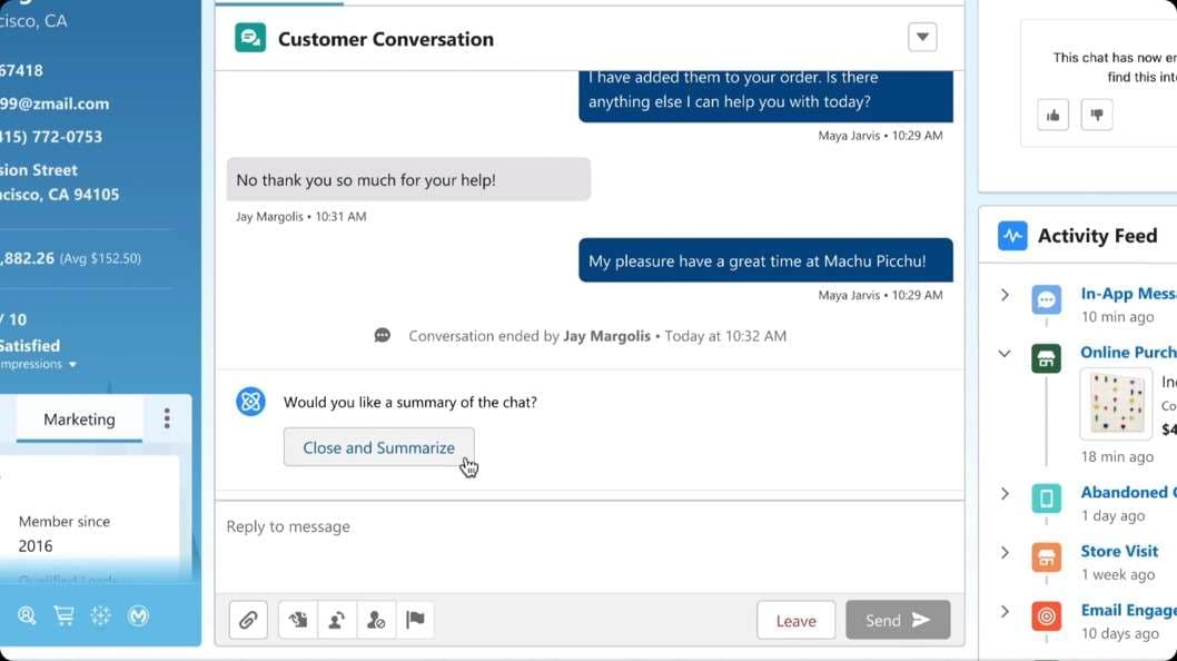 salesforce generative ai for enterprise, sales gpt and service gpt - credit - salesforce