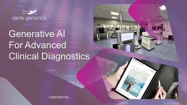 Dante Genomics's Launches Generative AI Powered Genomics Interpretation and Consultation