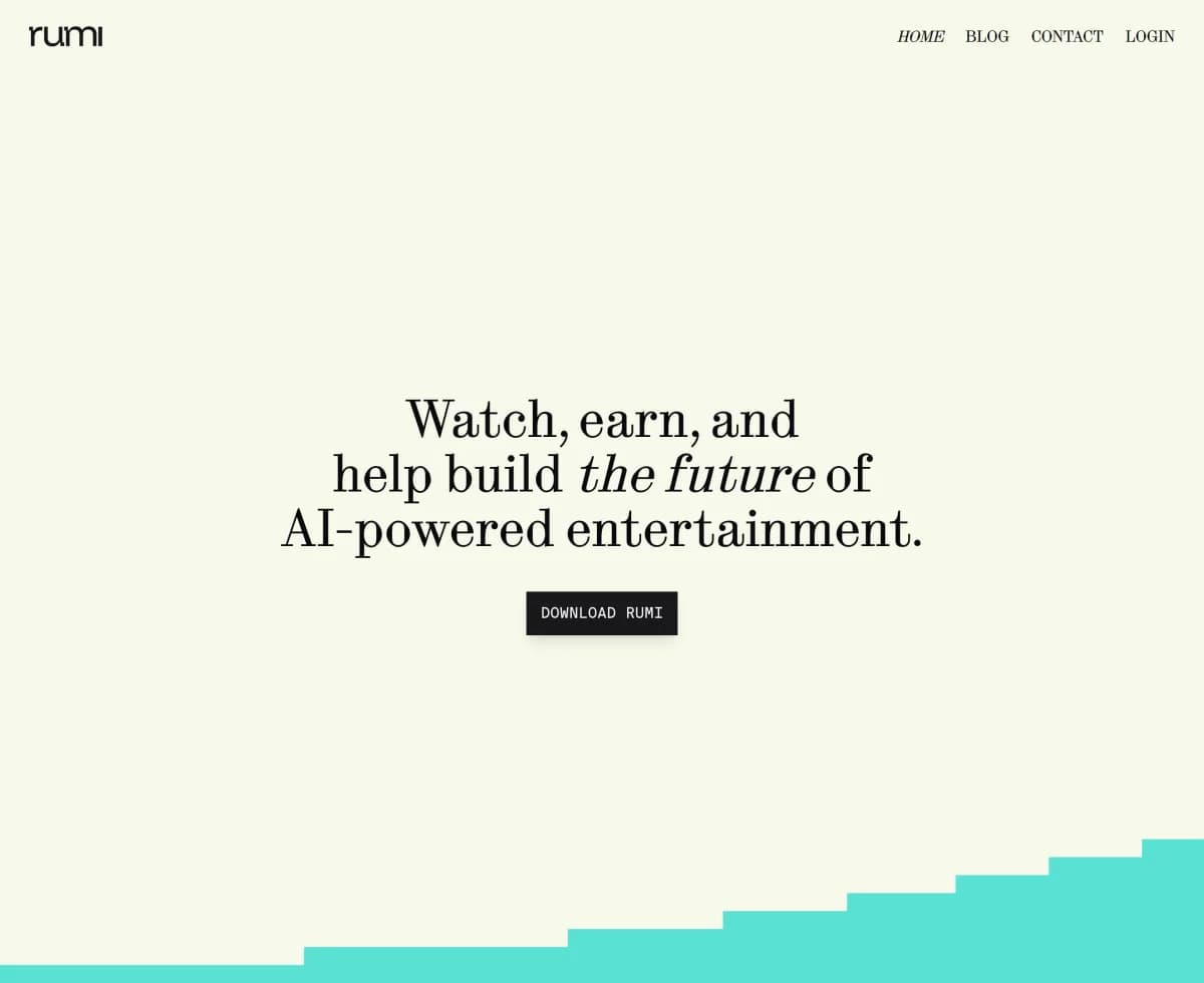 Rumi Secures $4.7M Pre-Seed Funding to Revolutionize Interactive AI Media screenshot