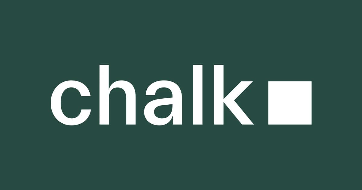 Chalk $50M Series A Funding