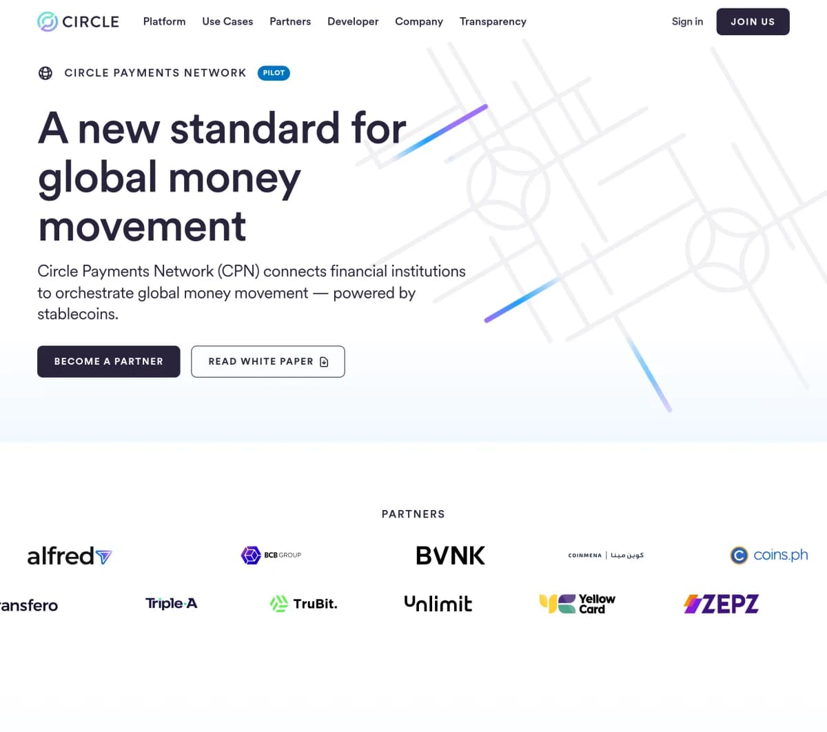 Screenshot of Circle $1.05 Billion IPO