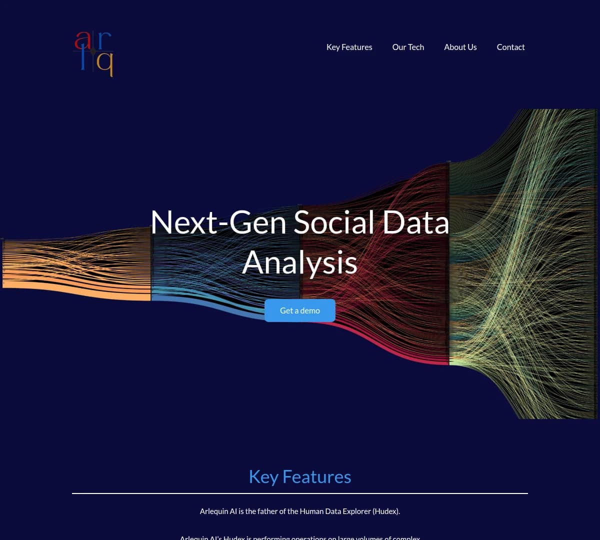 Screenshot of Arlequin AI Seed Funding