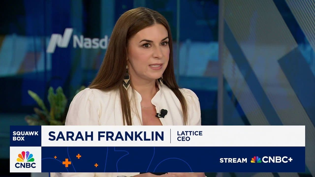Lattice CEO Sarah Franklin on Scaling People, Not Just AI