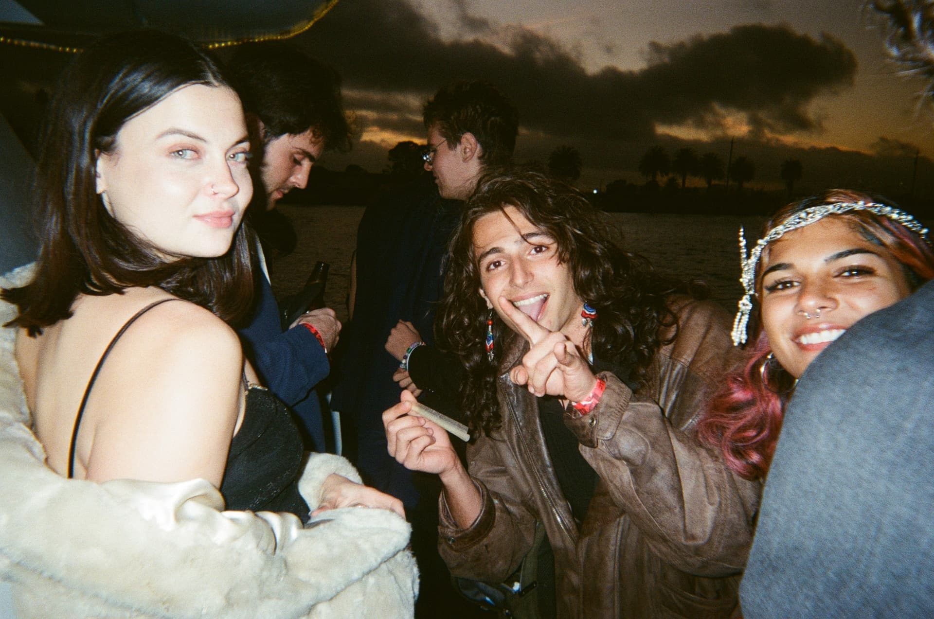 Ditto app interface showing a real-time dating match for college students