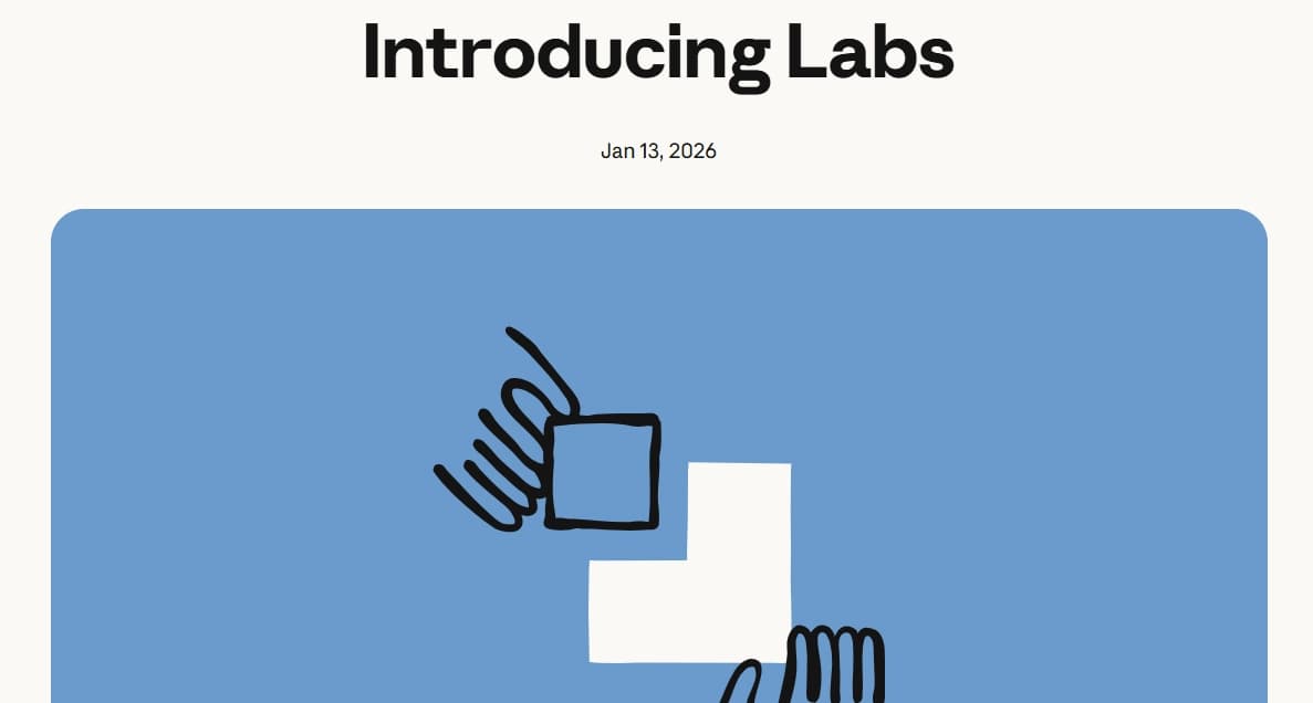 Anthropic Labs Expansion Signals New Product Velocity