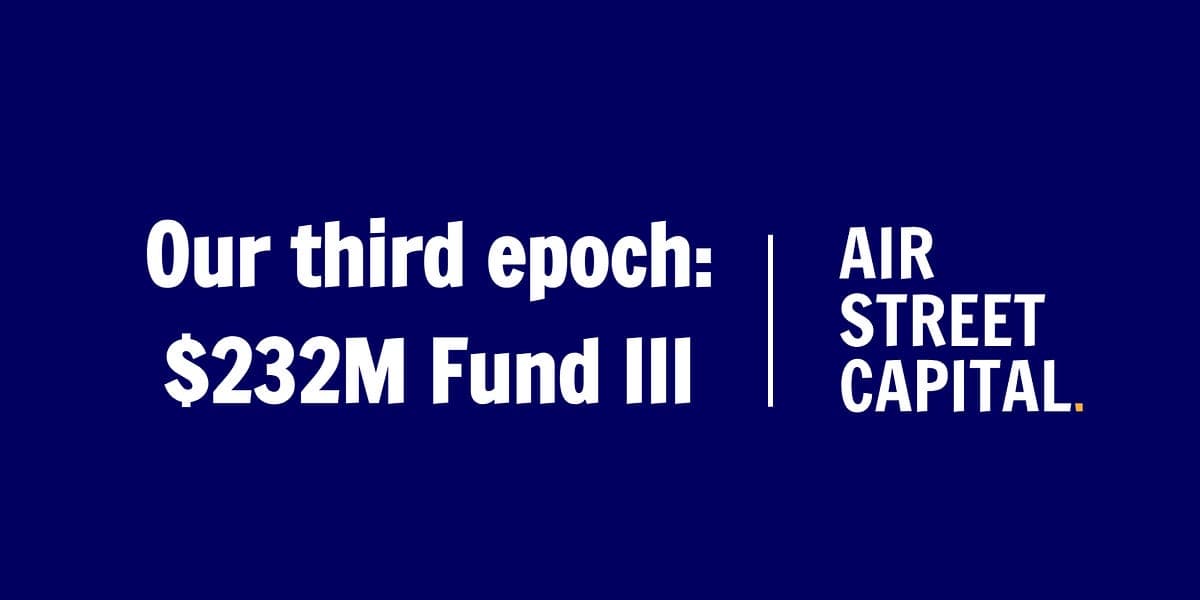 Air Street Capital logo with text 'Fund III'