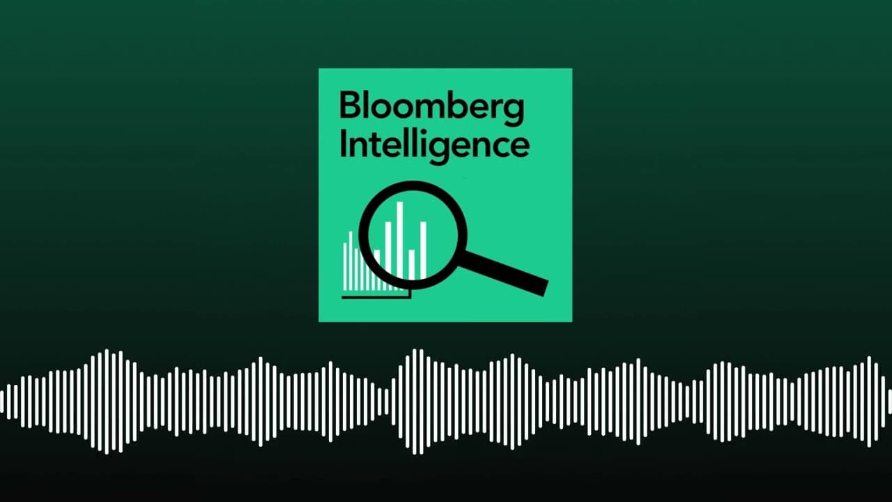 Bloomberg Intelligence logo with a magnifying glass over a bar chart