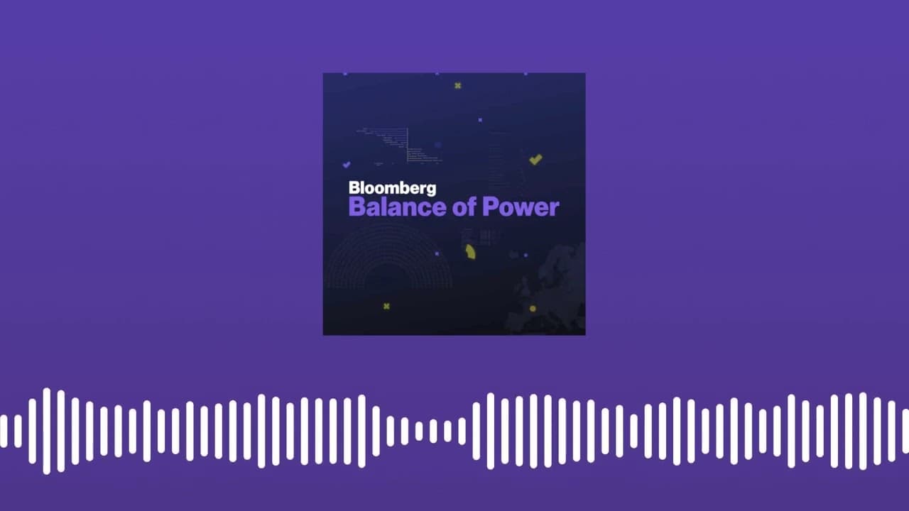 Bloomberg Balance of Power podcast graphic