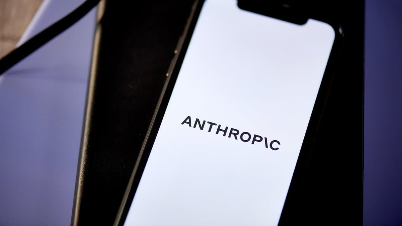 Jennifer Huddleston speaking on a video call during a Bloomberg Tech segment.