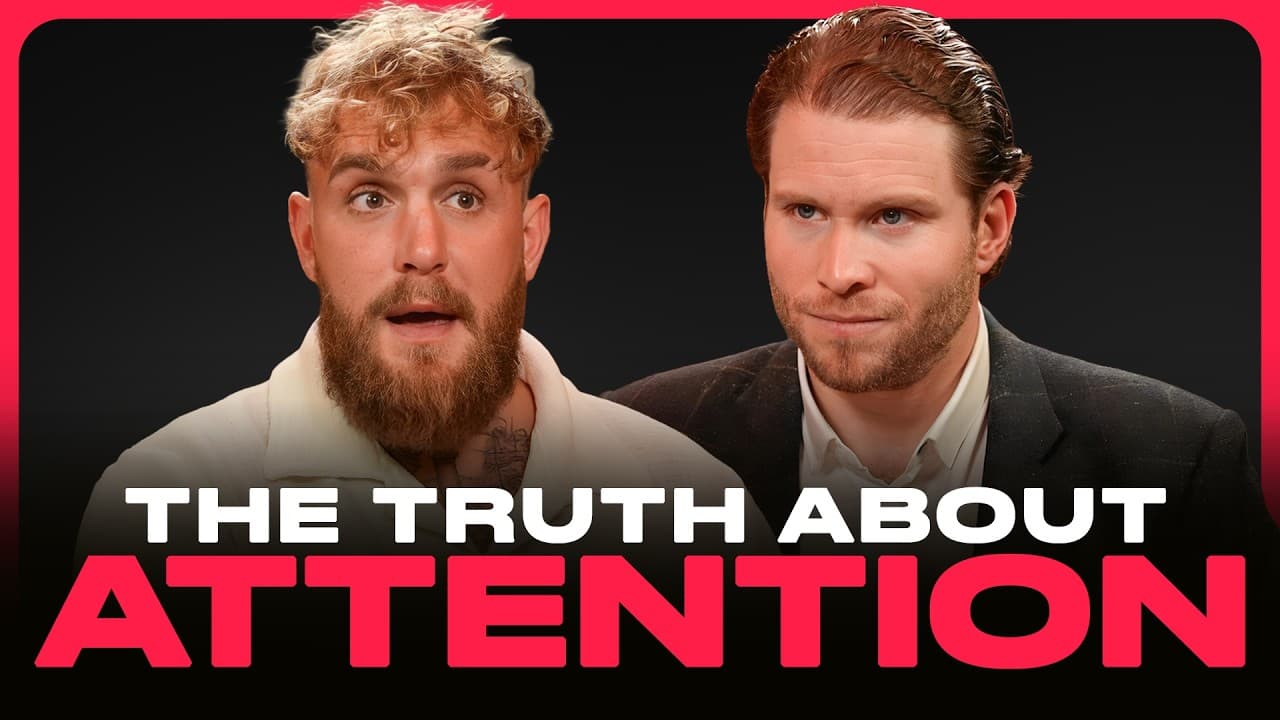 Jake Paul and Joe Lonsdale discussing AI and culture.