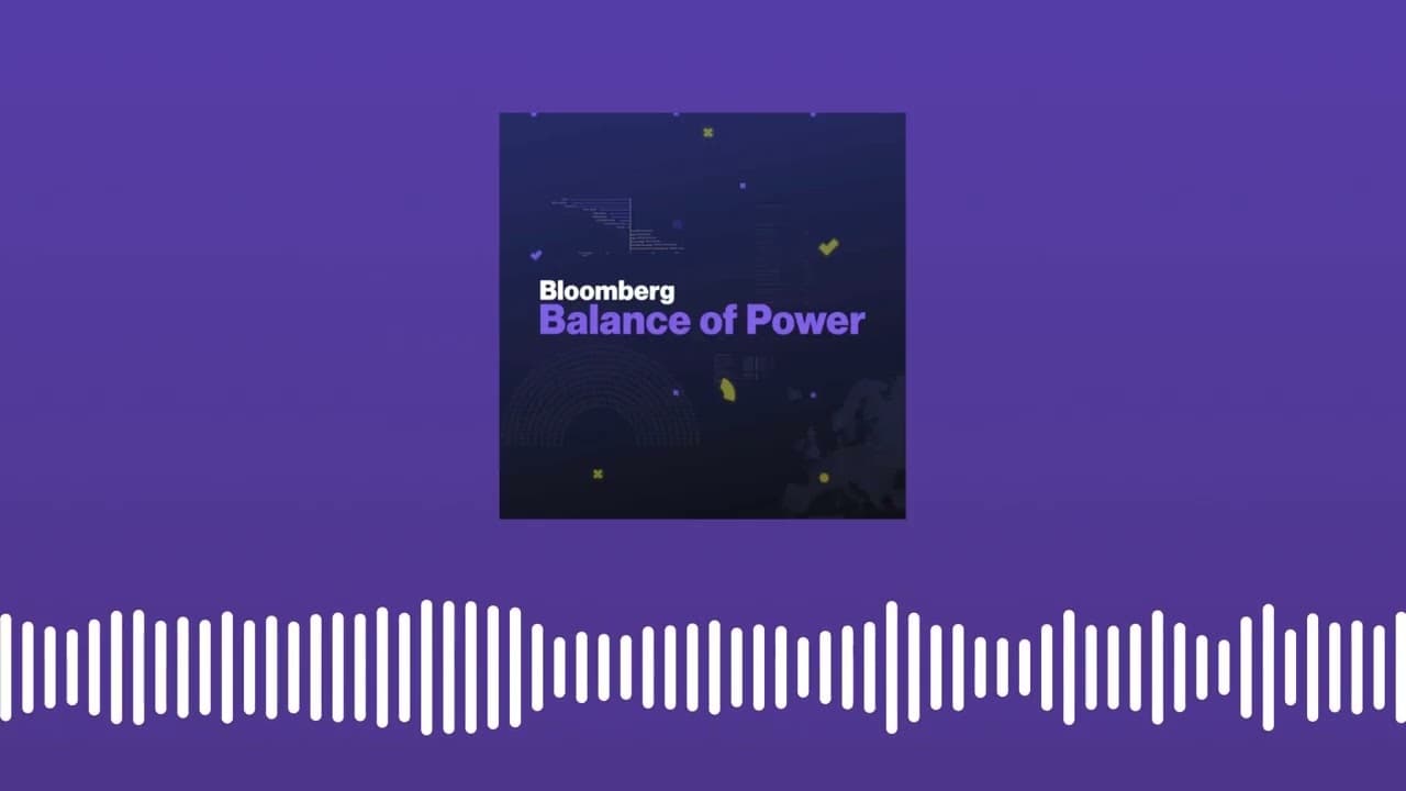 Bloomberg Balance of Power podcast graphic