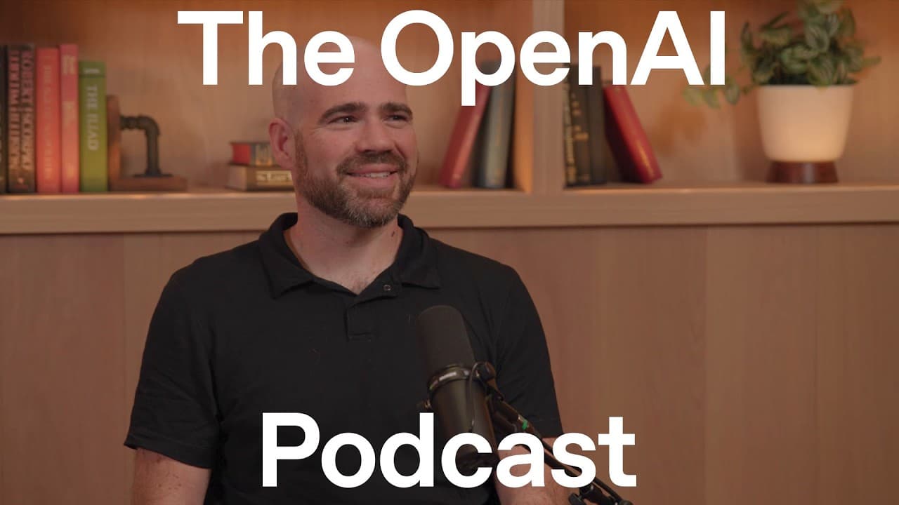 Jason Wolfe, researcher at OpenAI, speaking in a podcast setting.