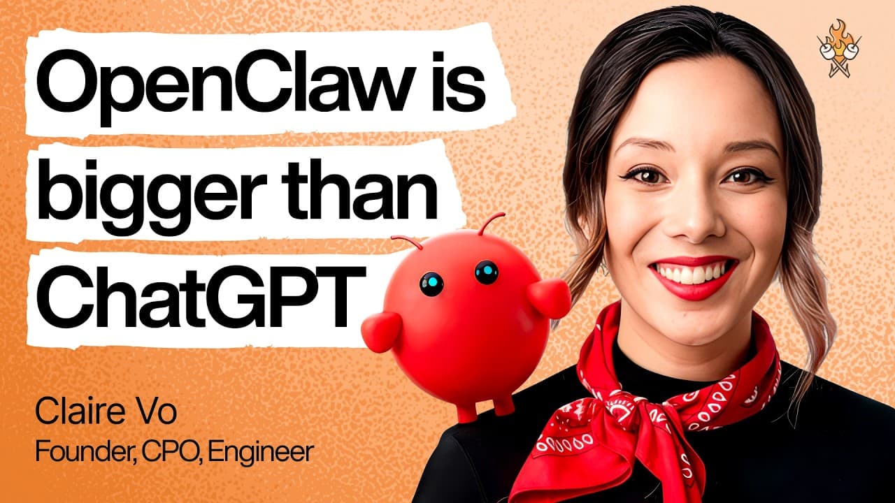 Claire Vo, host of How I AI podcast, discusses the OpenCLAW AI assistant.