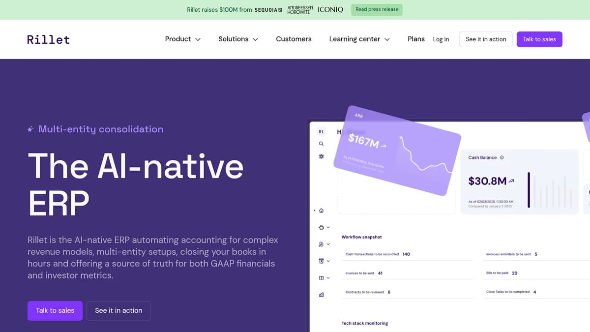 Screenshot of Rillet